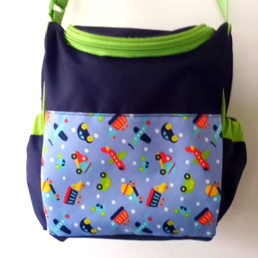 Sutton Insulated Baby Bag w/Adjustable Shoulder Strap - Blue
